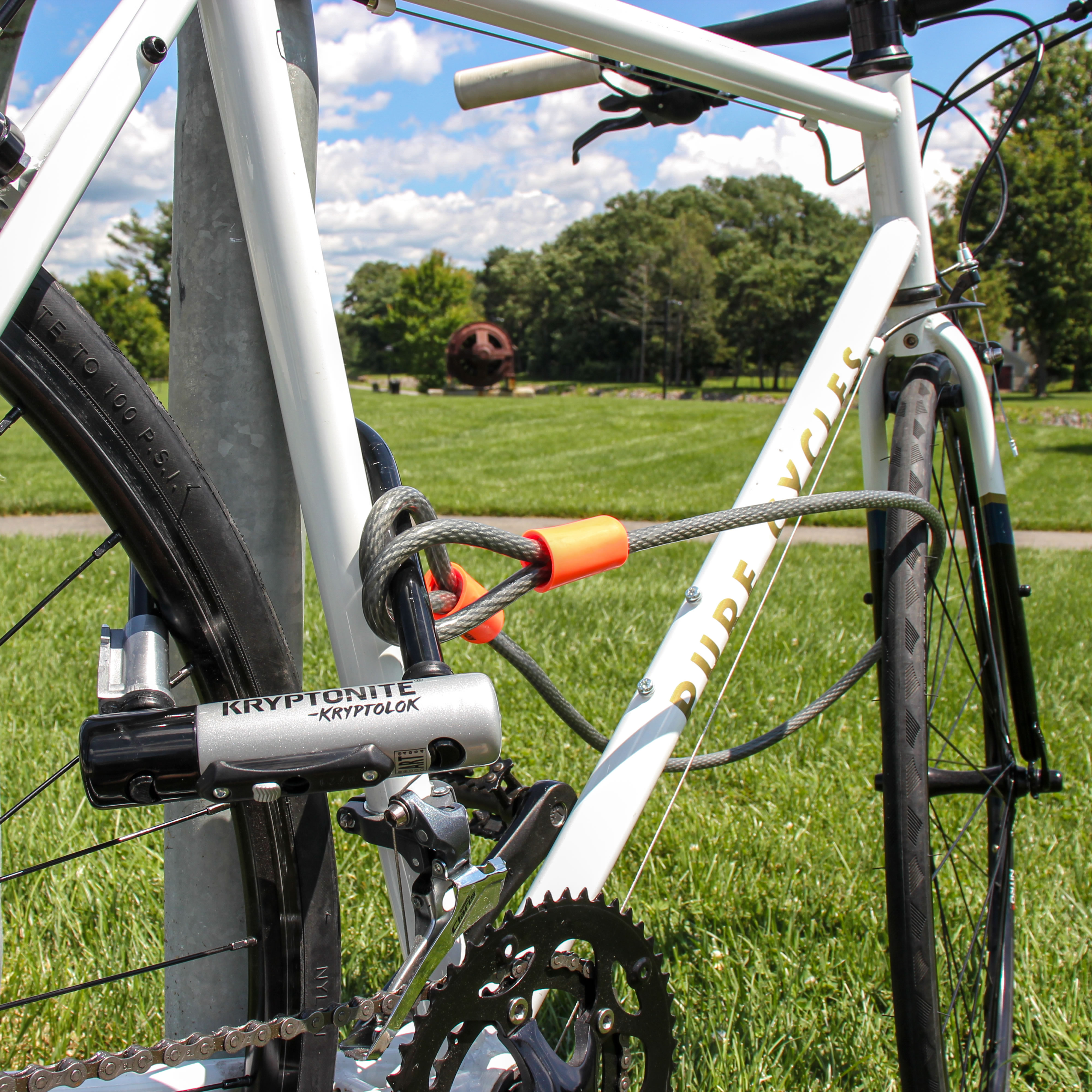 Antivol vélo Kryptonite KryptoLok Standard avec câble flex de 120 cm